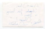 Gabrielle Jones Signed 3x5 Index Card Autograph Actress Karate Do