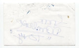Franc D'Ambrosio Signed 3x5 Index Card Autographed Signature The Godfather