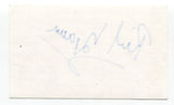Rick Spaans Signed 3x5 Index Card Autograph Actor Contact Spamalot