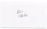 Donald "Don" Colo Signed 3x5 Index Card Autographed Baltimore Colts Pro Bowl NFL