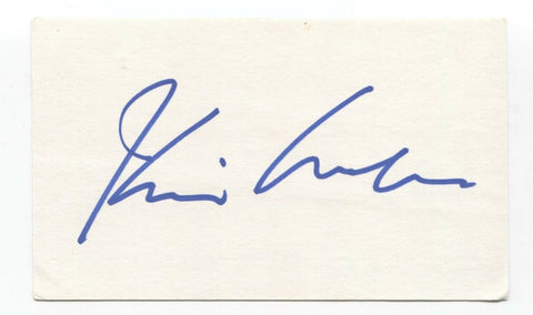 Kevin Anderson Signed 3x5 Index Card Autographed Signature Actor