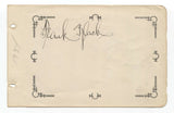 John Konkola Signed 3x5 Index Card Autographed Signature Military Vintage 1934