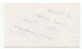 Judith Andrews Green Signed 3x5 Index Card Autographed Signature Writer Author