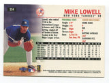 1999 Fleer Tradition Mike Lowell Signed Card Baseball MLB Autograph AUTO #254