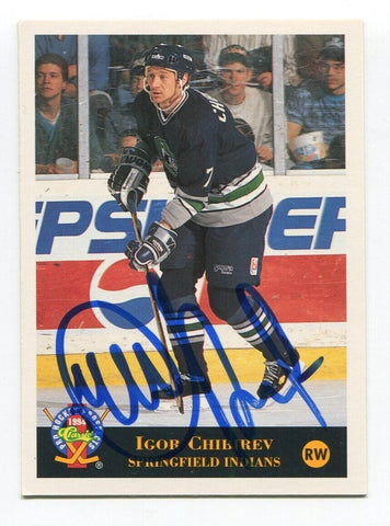 1994 Classic Pro Igor Chibirev Signed Card Hockey Autograph NHL AUTO #61