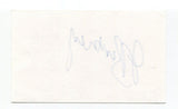 Jacqueline Burtney Signed 3x5 Index Card Autographed Actress Matilda