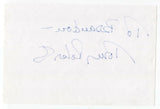 Tony Roberts Signed 3x5 Index Card Autographed Signature Actor