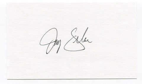 Joey Sindelar Signed 3x5 Index Card Autographed PGA Golf Golfer