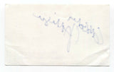 Gregory Harrison Signed 3x5 Index Card Autographed Signature Actor North Shore