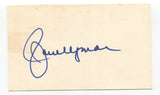 Jane Wyman Signed 3x5 Index Card Autographed Actress Falcon Crest
