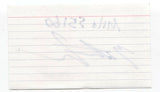 Matthew Cervi Signed 3x5 Index Card Autograph Signature Producer Milo 55160