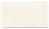 New Meanies - Jeff Hondubura Signed 3x5 Index Card Autographed Signature Band
