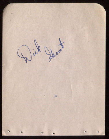 1955 Pittsburgh Pirates Team Signed Album Page Dick Groat Signed Signed AUTO
