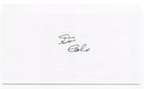 Donald "Don" Colo Signed 3x5 Index Card Autographed Baltimore Colts Pro Bowl NFL