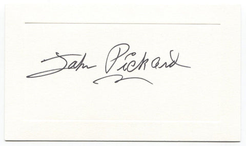 John Pickard Signed Card Autographed Signature Twilight Zone Gunsmoke