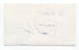 David Leisure Signed 3x5 Index Card Autographed Signature Actor Empty Nest Isuzu