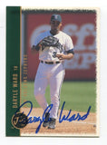 1999 Just Daryle Ward Signed Card Baseball MLB Autograph AUTO #45