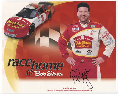 Kirk Shelmerdine Signed 8x10 inch Photo NASCAR Racing Race Car Driver