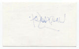 Lindsay Cox Signed 3x5 Index Card Autograph Signature Actress Announcer 