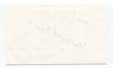 Sara Topham Signed 3x5 Index Card Autograph Actress Twelfth Night