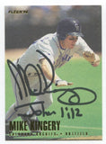 1996 Fleer Mike Kingery Signed Card Baseball MLB Autographed AUTO #365