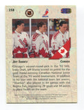 1993 Upper Deck Jeff Shantz Signed Card Hockey NHL Autograph AUTO#258 Sweeden