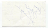 Terry David Mulligan Signed 3x5 Index Card Autographed Actor Fantastic Four