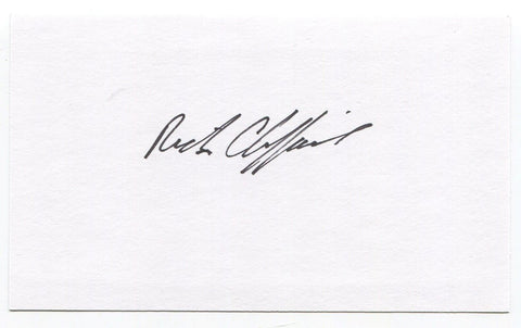 Michael Rich Clifford Signed 3x5 Index Card Autographed NASA Space Astronaut