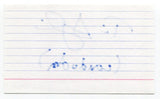 Timothy Splain Signed 3x5 Index Card Autographed Musical Director Conductor