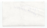 Crista Moore Signed 3x5 Index Card Autographed Signature Actress