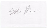 Edie Rhoads Signed 3x5 Index Card Autographed Author Poet Poetry