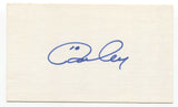 Ron Cey Signed 3x5 Index Card Baseball Autographed Signature