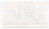 Panagiotis Vasilopoulos Signed 3x5 Index Card Autographed Basketball Australia