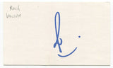 Roch Voisine Signed 3x5 Index Card Autographed Signature Singer Songwriter