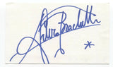 Arturo Brachetti Signed 3x5 Index Card Autographed Signature Quick Change Artist