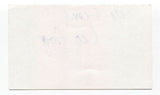 Carpet Frogs - Leo Valvassori Signed 3x5 Index Card Autographed Signature Band