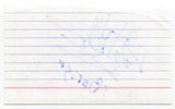 David W. Gilleo Signed 3x5 Index Card Autograph Actor Fiddler On The Roof