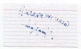Greg Hahn Signed 3x5 Index Card Autographed Signature Comedian Comic Actor