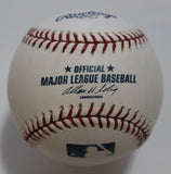 Milton Bradley Single Signed Baseball Autographed Ball Signature
