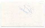 English Bernhardt Signed 3x5 Index Card Autographed Actress If/Then
