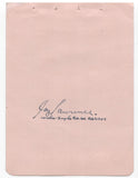 Jay Lawrence Signed Album Page Autographed in 1949 Actor