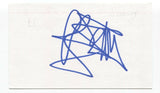 Finger Eleven - James Black Signed 3x5 Index Card Autographed Signature Band