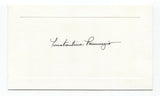 Constantine Panunzio Signed Card Autographed Signature Minister Author