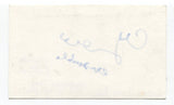 Cyrus Lane Signed 3x5 Index Card Autographed Actor Reign Murdoch Mysteries