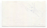 Jeff Geddis Signed 3x5 Index Card Autographed Signature Actor
