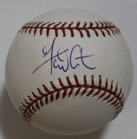 Garrett Atkins Single Signed Baseball Autographed Ball Signature 
