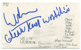 Wilson Laurencin Signed 3x5 Index Card Autograph Drummer Open Mike Bullard Band