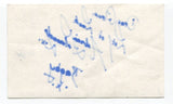 Adrian Edmeades Signed 3x5 Index Card Autographed Actor Dancer Jolson Cats