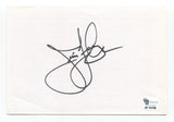 Jim Furyk Signed Index Card Autographed Golf PGA Signature