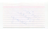 Simon Green Signed 3x5 Index Card Autographed Actor Titanic The Musical